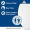 Mayfair Mayfair by Bemis Benton Slow Close Round White Enameled Wood Toilet Seat 26CHSL-000 - alternate 3